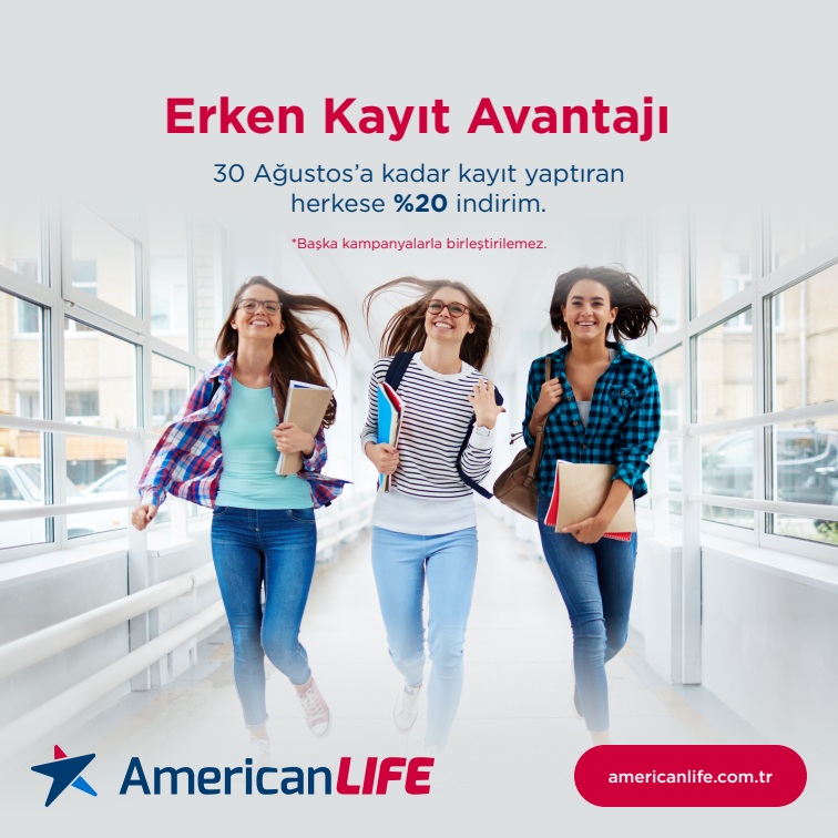 Şablonun içerikle buluşması / Erken kayıt kampanyası / Kare