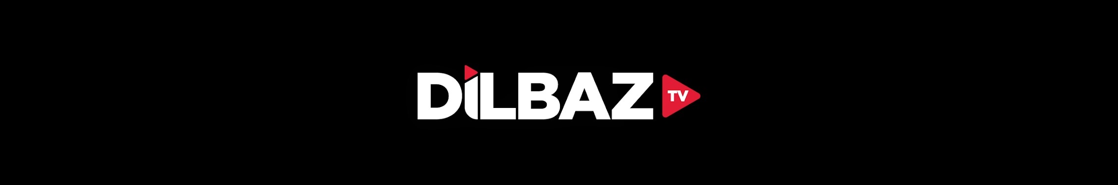 Dilbaz TV YouTube kanalının siyah zeminli özgün logosu.