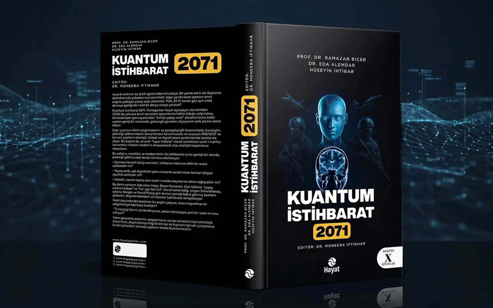 Kuantum İstihbarat 2071 — Kapak Tasarımı