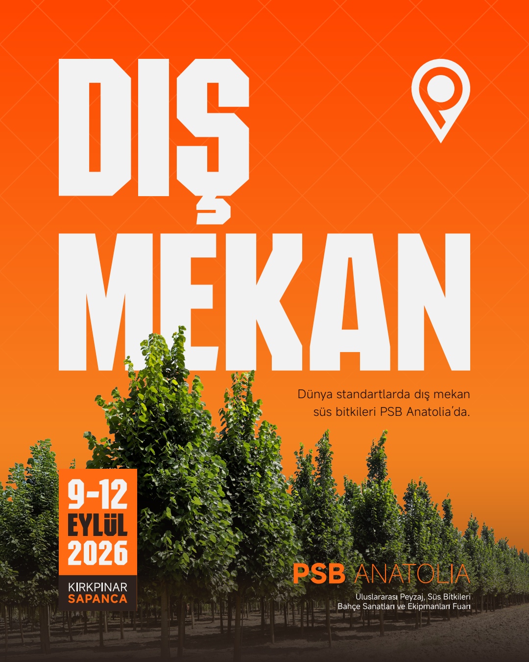 PSB 2026 sosyal medya tasarım örneği: Dış mekân bitkileri