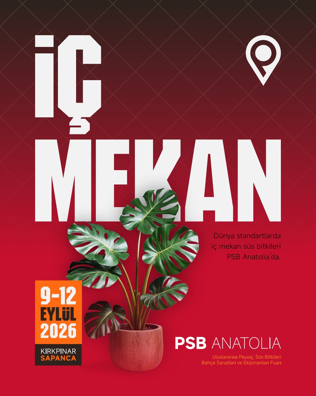 PSB 2026 sosyal medya tasarım örneği: İç mekân bitkileri