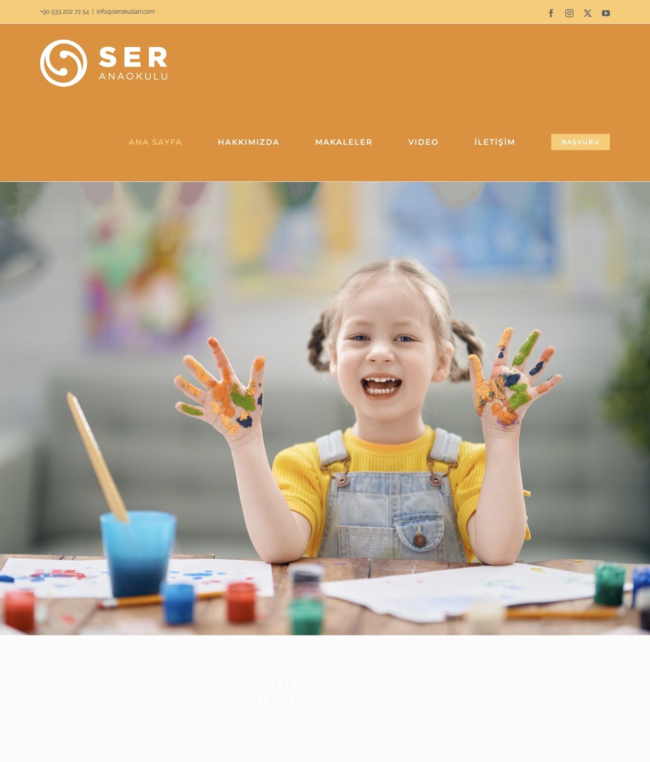 serokullari.com / Gerçek ana sayfa görünümü
